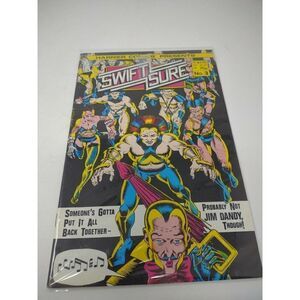 Harrier Comics Presents Swift Sure No 3 Rare Issue Bagged and Boarded